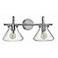 Hinkley Congress 19 1/4" Wide Chrome 2-Light Bath Light