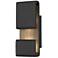 Hinkley Contour 15" High Black LED Outdoor Wall Light