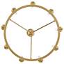 6_Hinkley Copley 27 3/4"W Brass 9-Light Wagon Wheel Chandelier more views