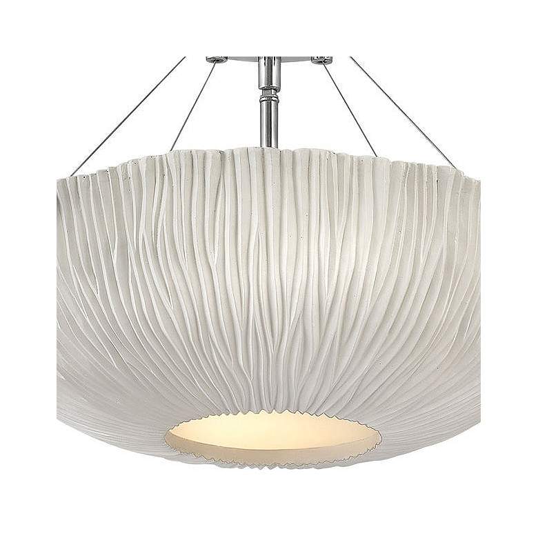 Image 2 Hinkley Coral 17" Wide White Bowl Modern Ceiling Light more views