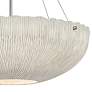 Hinkley Coral 24 3/4" Wide Shell White Bowl Pendant Light