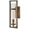 Hinkley Cordillera 20" High Burnished Bronze Outdoor Wall Light