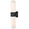 Hinkley Cotes 21"H Painted Black Oxide 2-Light Wall Sconce