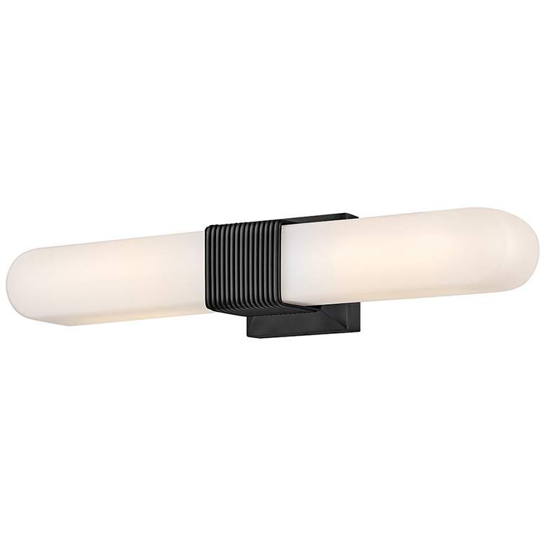 Image 4 Hinkley Cotes 21"H Painted Black Oxide 2-Light Wall Sconce more views