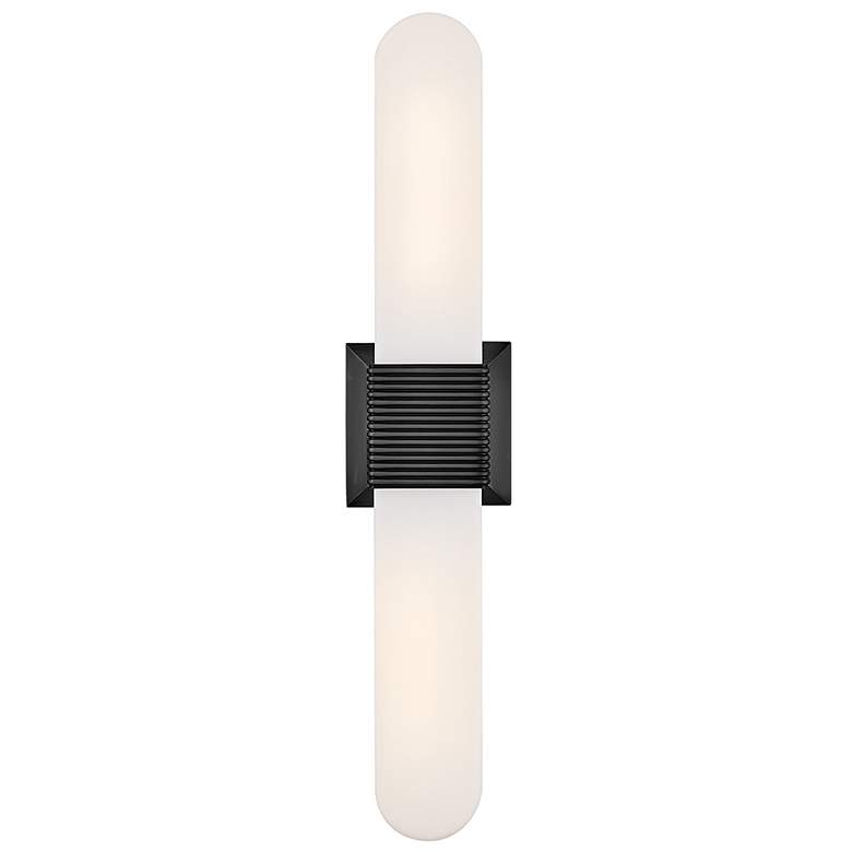 Image 6 Hinkley Cotes 21"H Painted Black Oxide 2-Light Wall Sconce more views