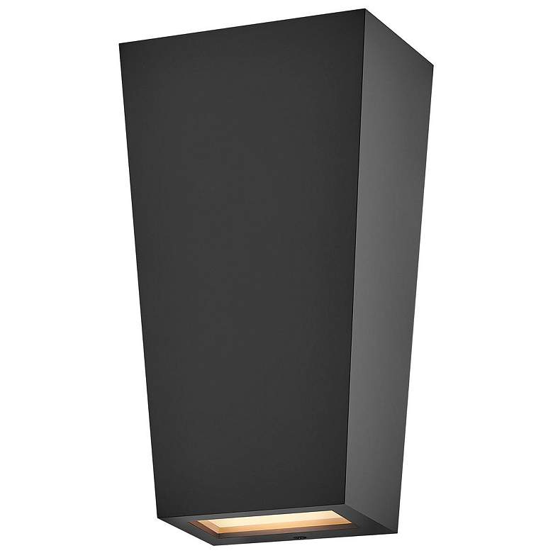 Image 1 Hinkley Cruz 11 inch High Black LED Outdoor Wall Light