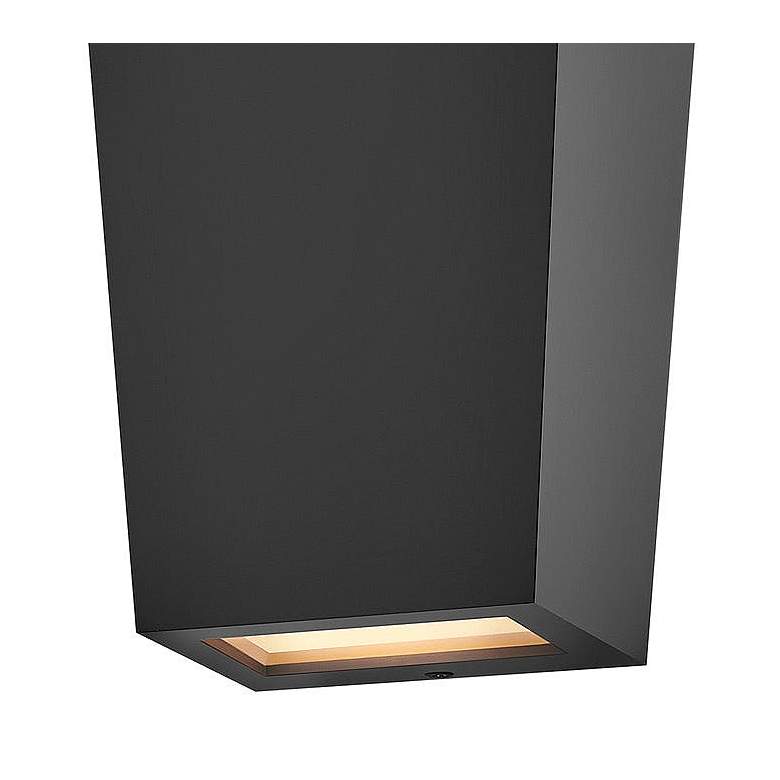 Image 2 Hinkley Cruz 11" High Black LED Outdoor Wall Light more views