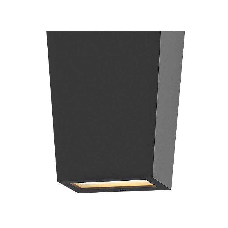 Image 2 Hinkley Cruz 16 1/2" High Black Finish Modern Outdoor Wall Light more views