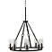 Hinkley Dakota 31 1/2" Wide Oil-Rubbed Bronze Wagon Wheel Chandelier