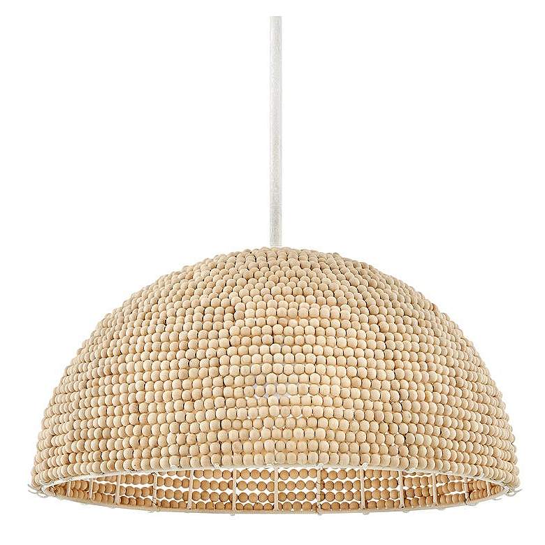 Image 2 Hinkley Dalia 20" Wide Textured Plaster Pendant Light more views