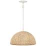 2_Hinkley Dalia 20" Wide Textured Plaster Pendant Light more views