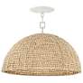 4_Hinkley Dalia 20" Wide Textured Plaster Pendant Light more views