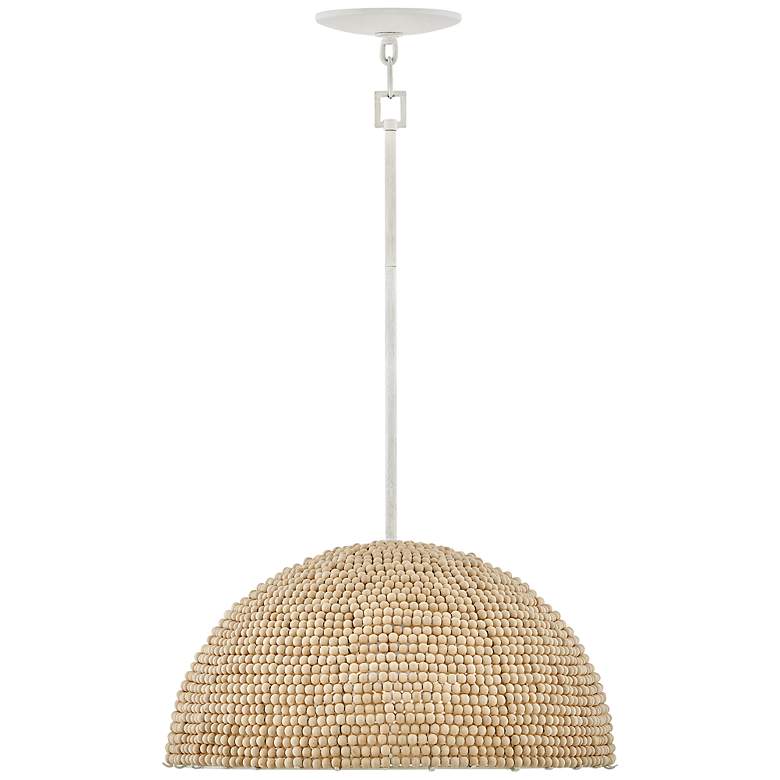 Image 6 Hinkley Dalia 20" Wide Textured Plaster Pendant Light more views