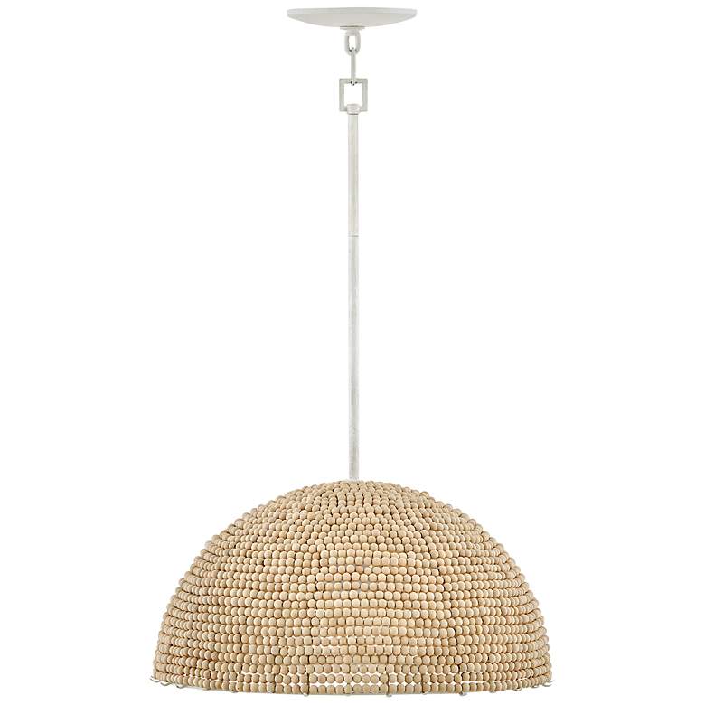 Image 7 Hinkley Dalia 20" Wide Textured Plaster Pendant Light more views