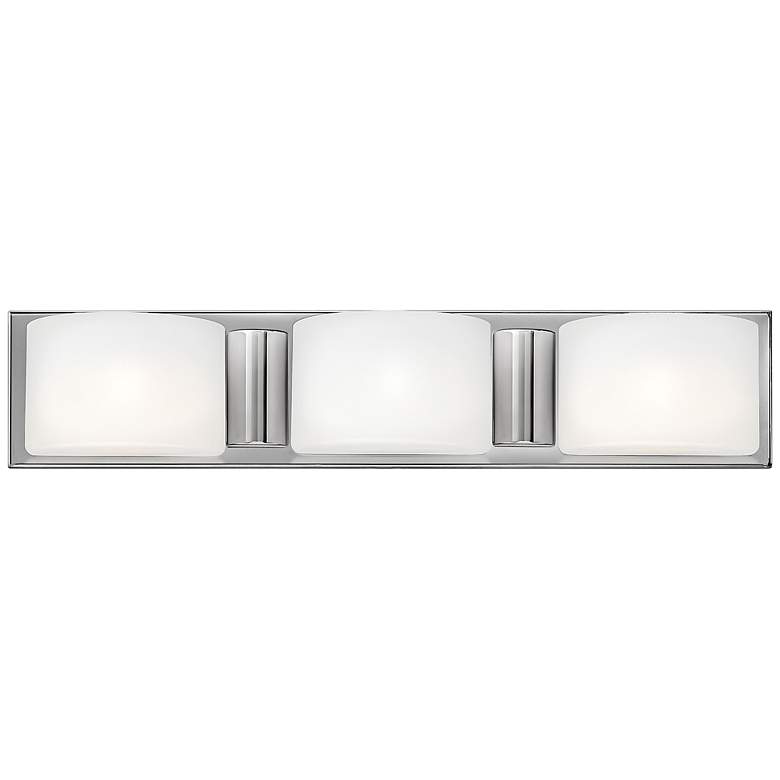 Image 1 Hinkley Daria 24 inch Wide Etched Opal 3-Light Bath Light