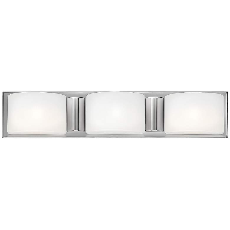 Image 1 Hinkley Daria 24" Wide Etched Opal 3-Light Bath Light