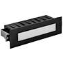 1_Hinkley Dash 10" Wide Black Large Flat LED Brick/Step Light