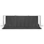 5_Hinkley Dash 10" Wide Black Large Flat LED Brick/Step Light more views