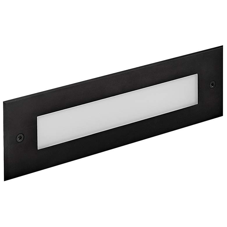 Image 2 Hinkley Dash 8 3/4" Wide Black Finish LED Flush Mount Step Light more views
