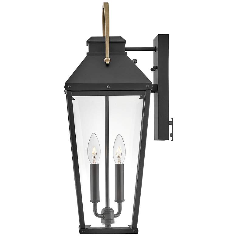 Image 4 Hinkley Dawson 22" Bronze and Black Traditional Outdoor Wall Lantern more views