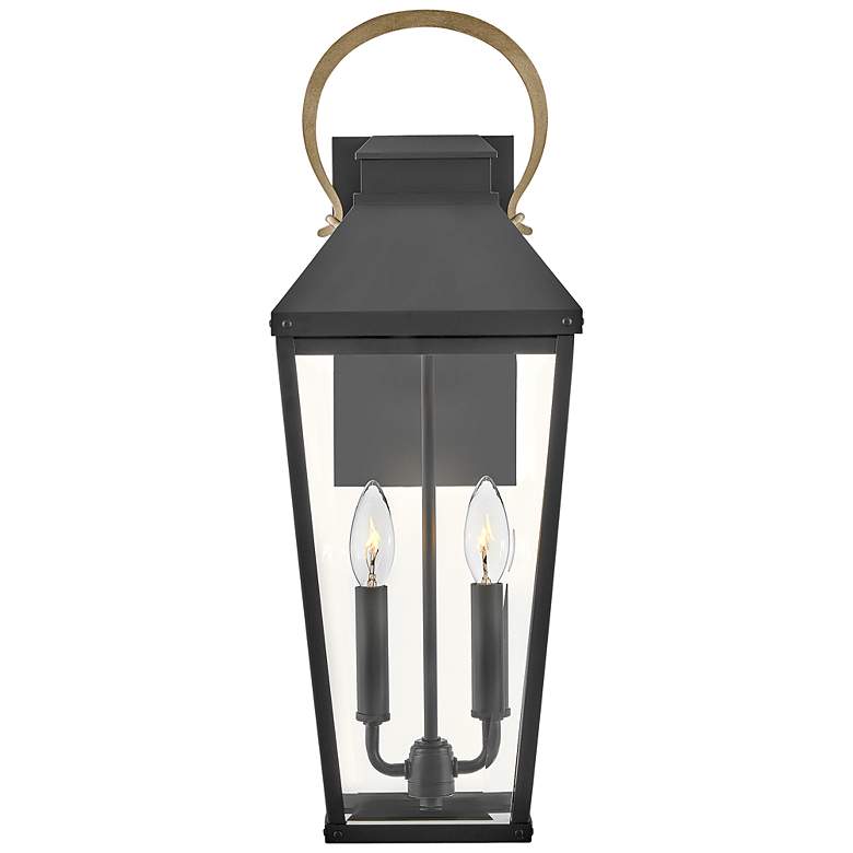 Image 5 Hinkley Dawson 22" Bronze and Black Traditional Outdoor Wall Lantern more views