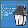Hinkley Dawson 26" High Black 3-Light Outdoor Wall Light