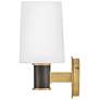 6_Hinkley Declan 25" Wide Brass and Black 3-Light Bath Light more views