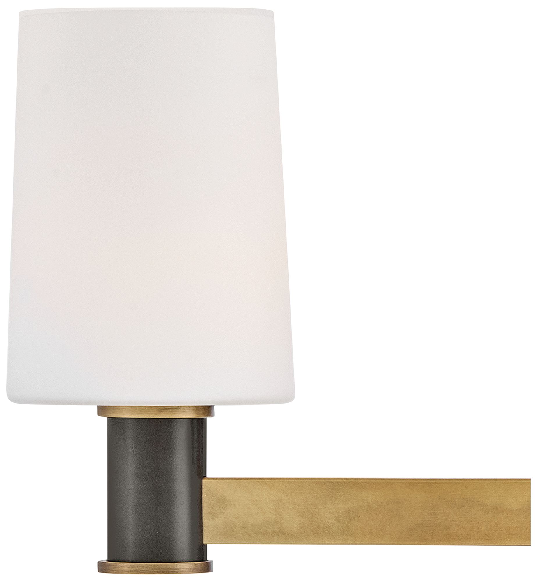 Image 7 Hinkley Declan 25" Wide Brass and Black 3-Light Bath Light more views