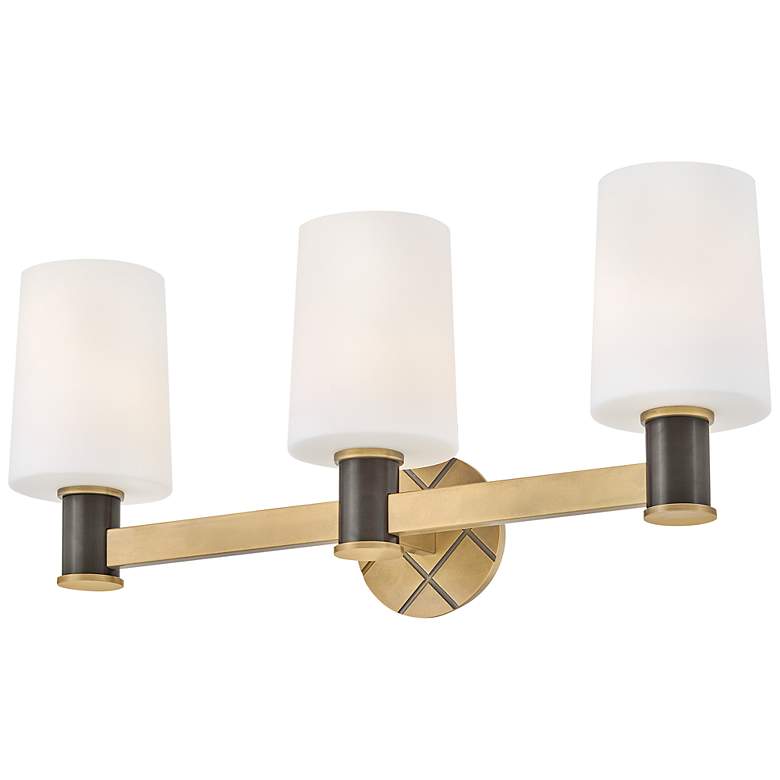 Image 5 Hinkley Declan Medium Three Light Vanity Heritage Brass more views