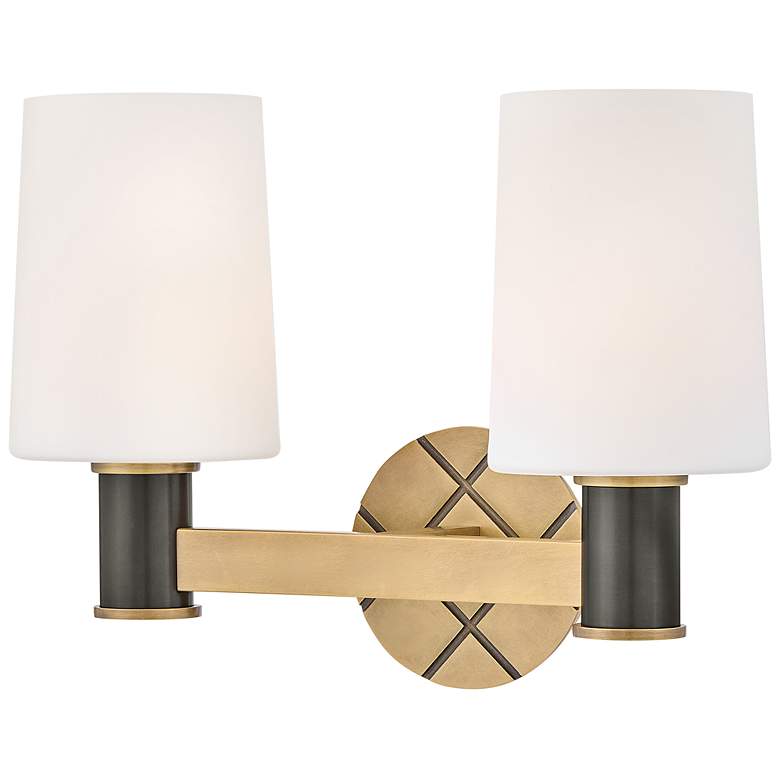 Image 3 Hinkley Declan Small Two Light Vanity Heritage Brass more views