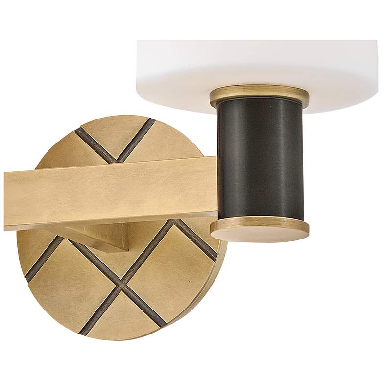 Image 7 Hinkley Declan Small Two Light Vanity Heritage Brass more views