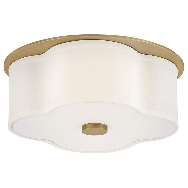 Image 1 Hinkley Delaney 14" Wide Heritage Brass Ceiling Light