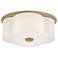 Hinkley Delaney 14" Wide Heritage Brass Ceiling Light