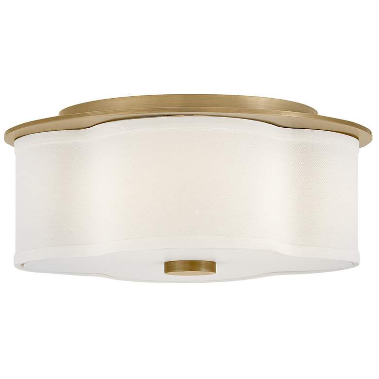 Image 5 Hinkley Delaney 14" Wide Heritage Brass Ceiling Light more views