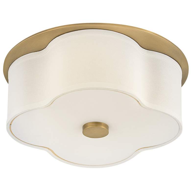 Image 6 Hinkley Delaney 14" Wide Heritage Brass Ceiling Light more views