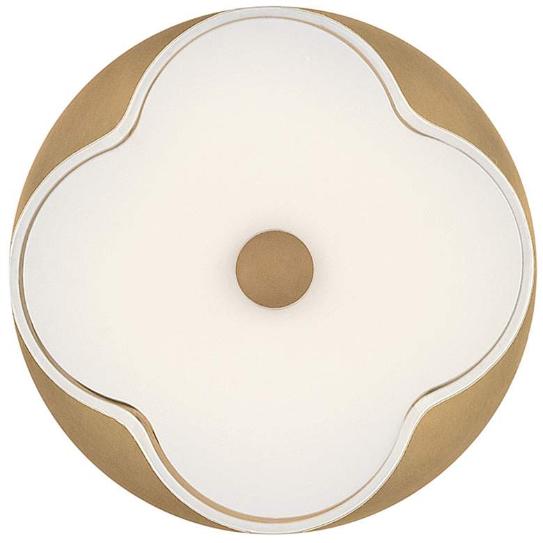 Image 7 Hinkley Delaney 14" Wide Heritage Brass Ceiling Light more views