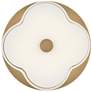 7_Hinkley Delaney 14" Wide Heritage Brass Ceiling Light more views