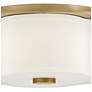 Hinkley Delaney 14" Wide Heritage Brass Ceiling Light
