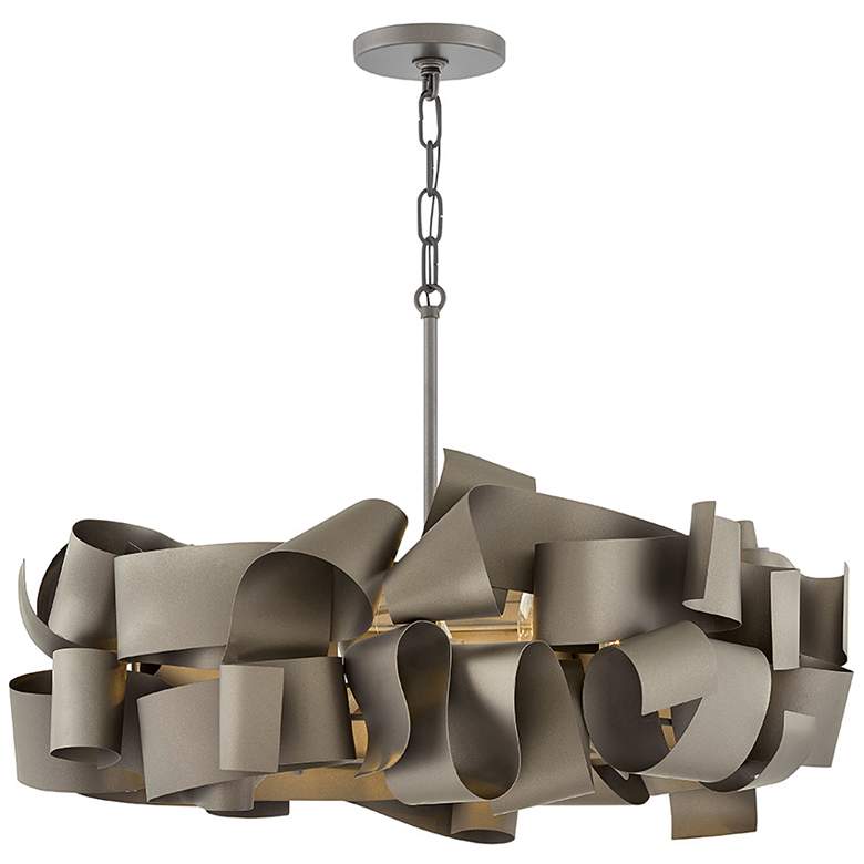 Image 1 Hinkley Delfina 26 inch Wide Metallic Matte Bronze Modern Chandelier