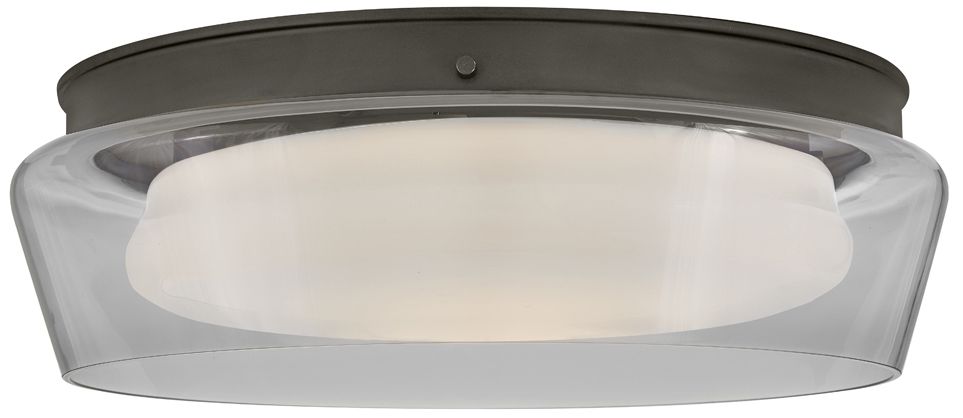Image Hinkley Demi 22" Wide Black Oxide LED Ceiling Light