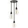 Hinkley Denton 13 1/4"W Industrial Iron Multi Light Pendant