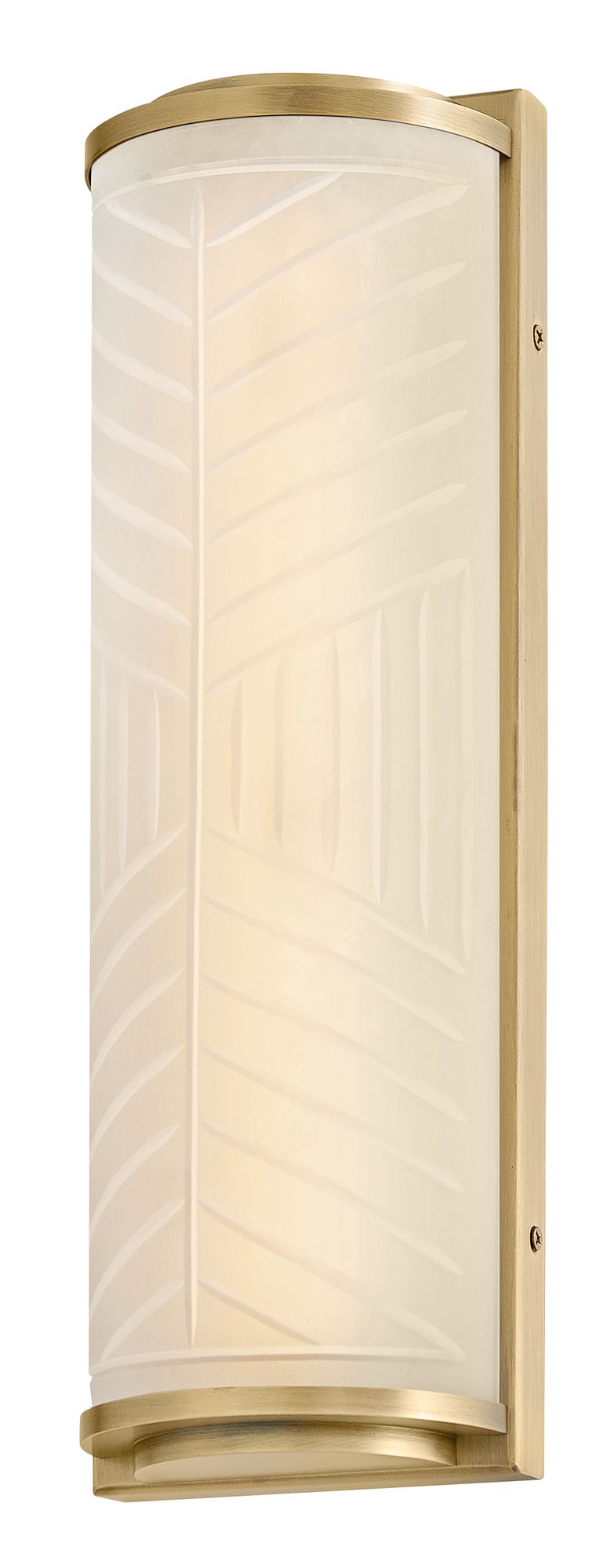 Hinkley Devon 14 1/2" High Lacquered Brass LED Wall Sconce
