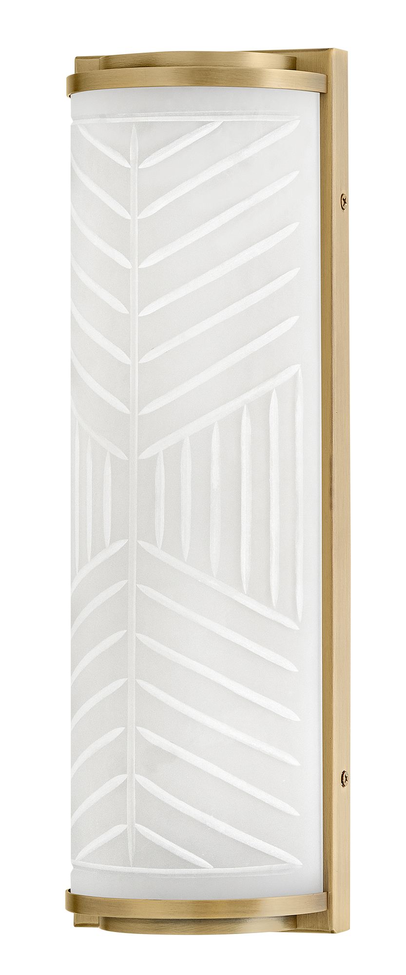 Hinkley Devon 14 1/2" High Lacquered Brass LED Wall Sconce