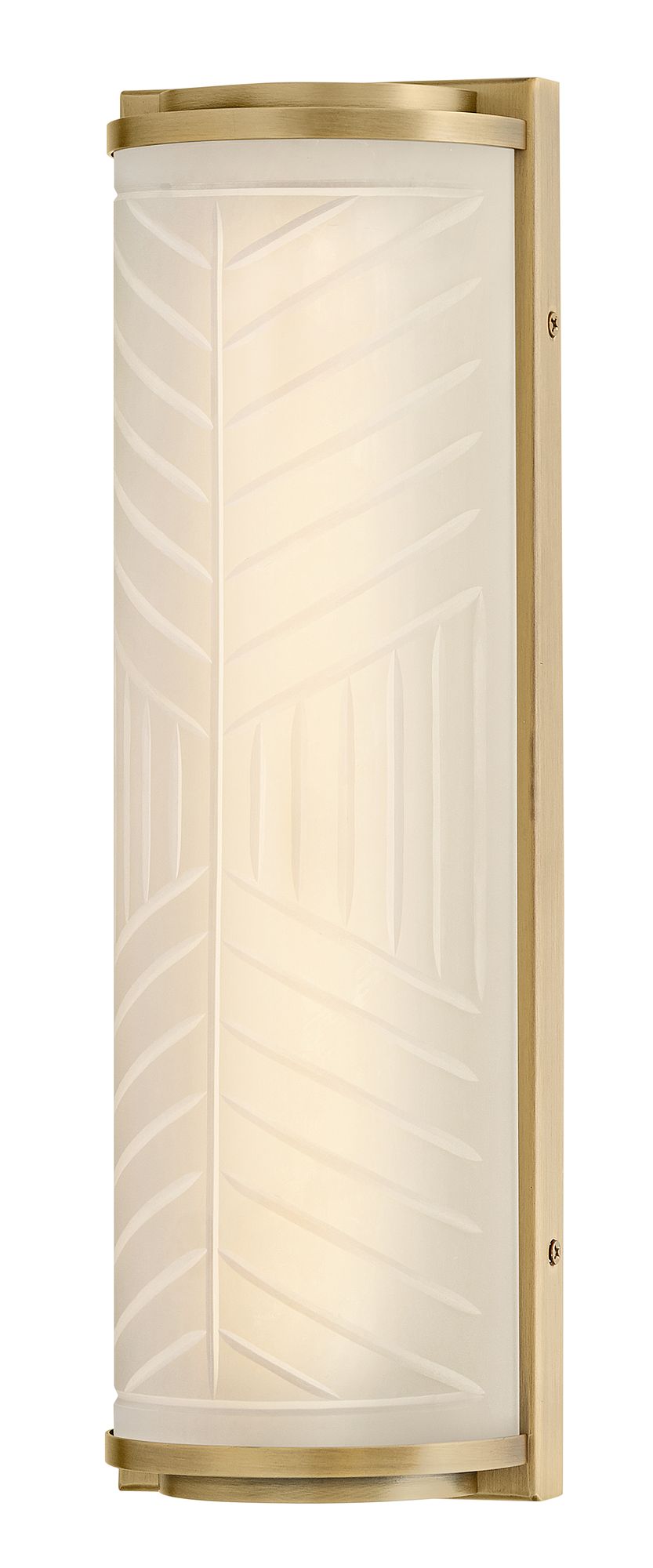 Hinkley Devon 14 1/2" High Lacquered Brass LED Wall Sconce