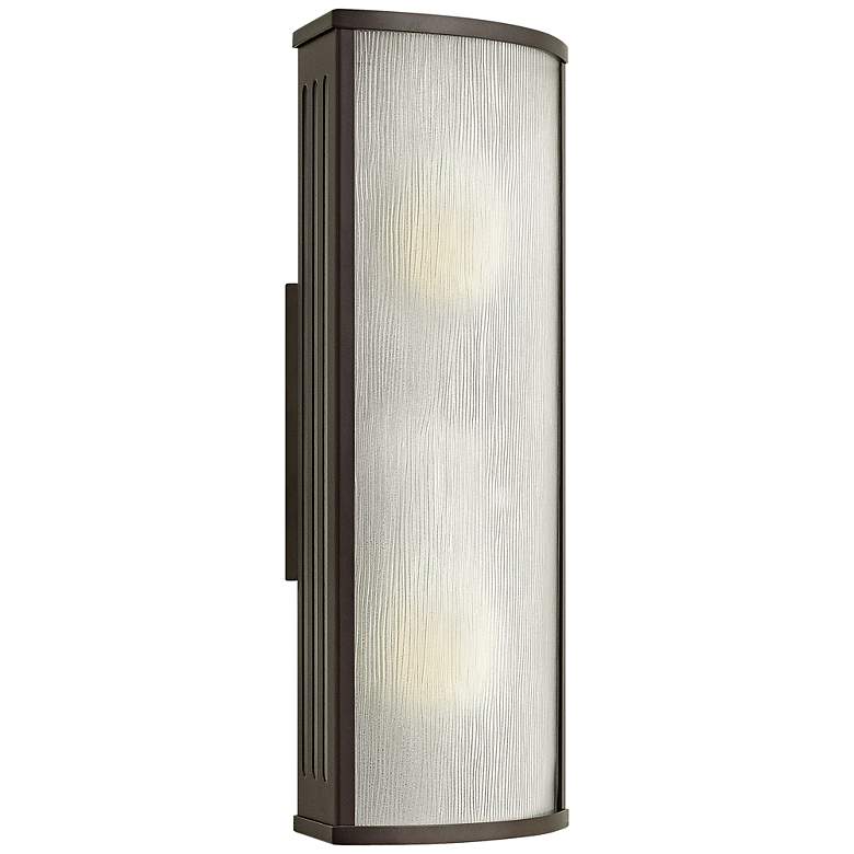 Image 1 Hinkley District 18 inch High Bronze Outdoor Wall Light