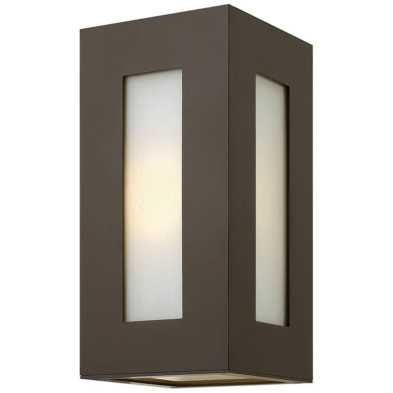 Image 2 Hinkley Dorian 12 1/4" High Bronze LED Outdoor Wall Light more views