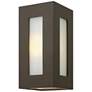 2_Hinkley Dorian 12 1/4" High Bronze Outdoor Wall Light more views