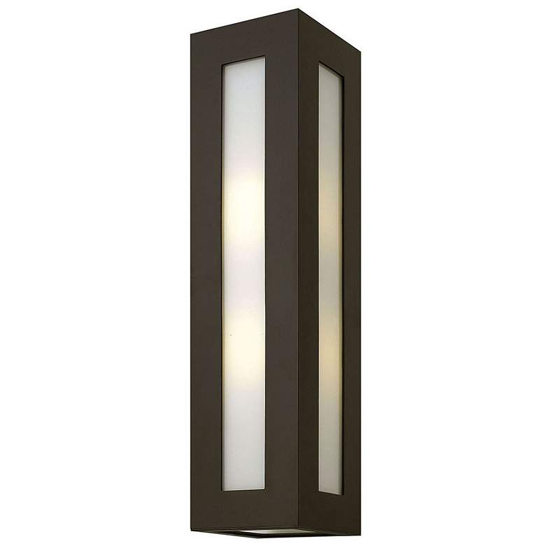 Image 1 Hinkley Dorian 24 1/4" High Bronze Outdoor Wall Light