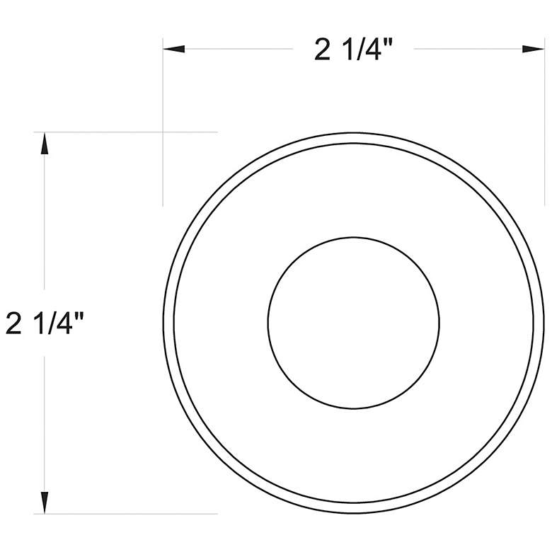 Image 5 Hinkley Dot - LED Large Round Button Light more views