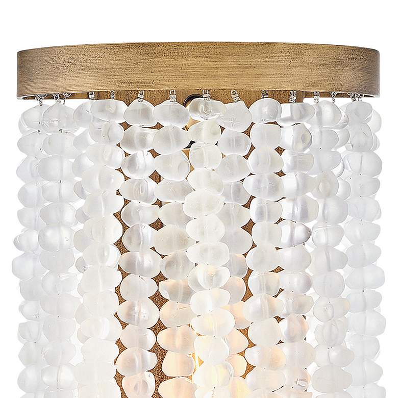 Image 7 Hinkley Dune 16" High Burnished Gold Wall Sconce more views